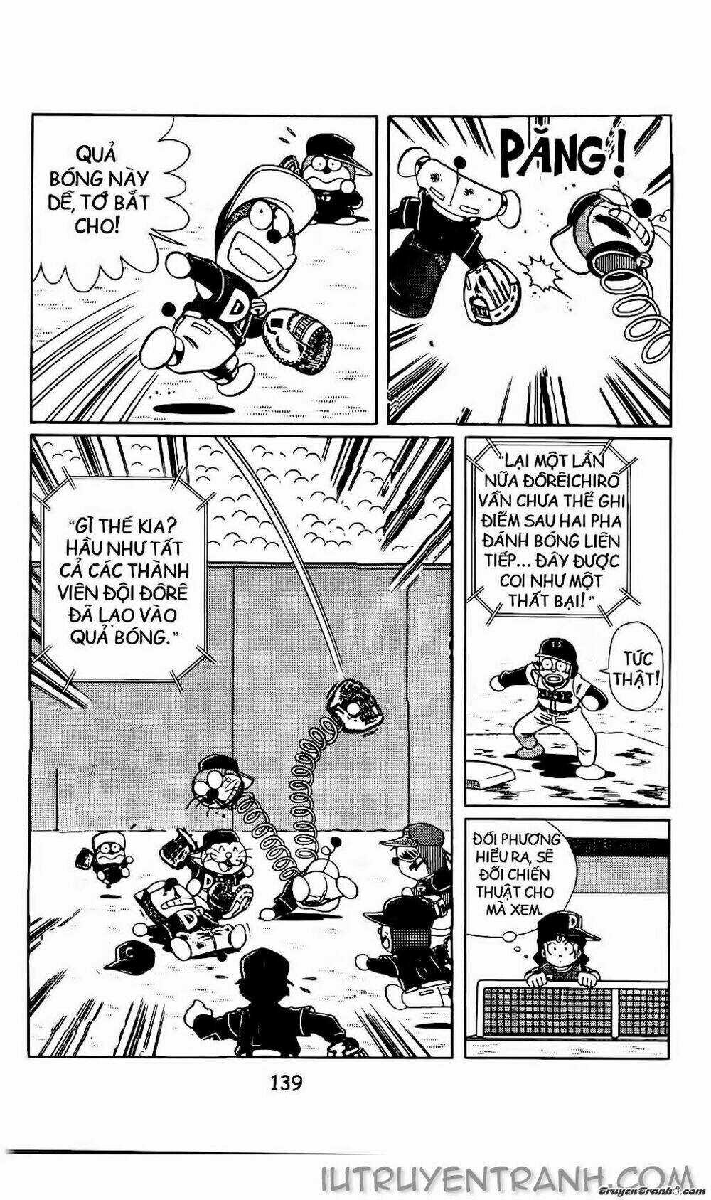 Doraemon Bóng Chày Chapter 13 trang 36