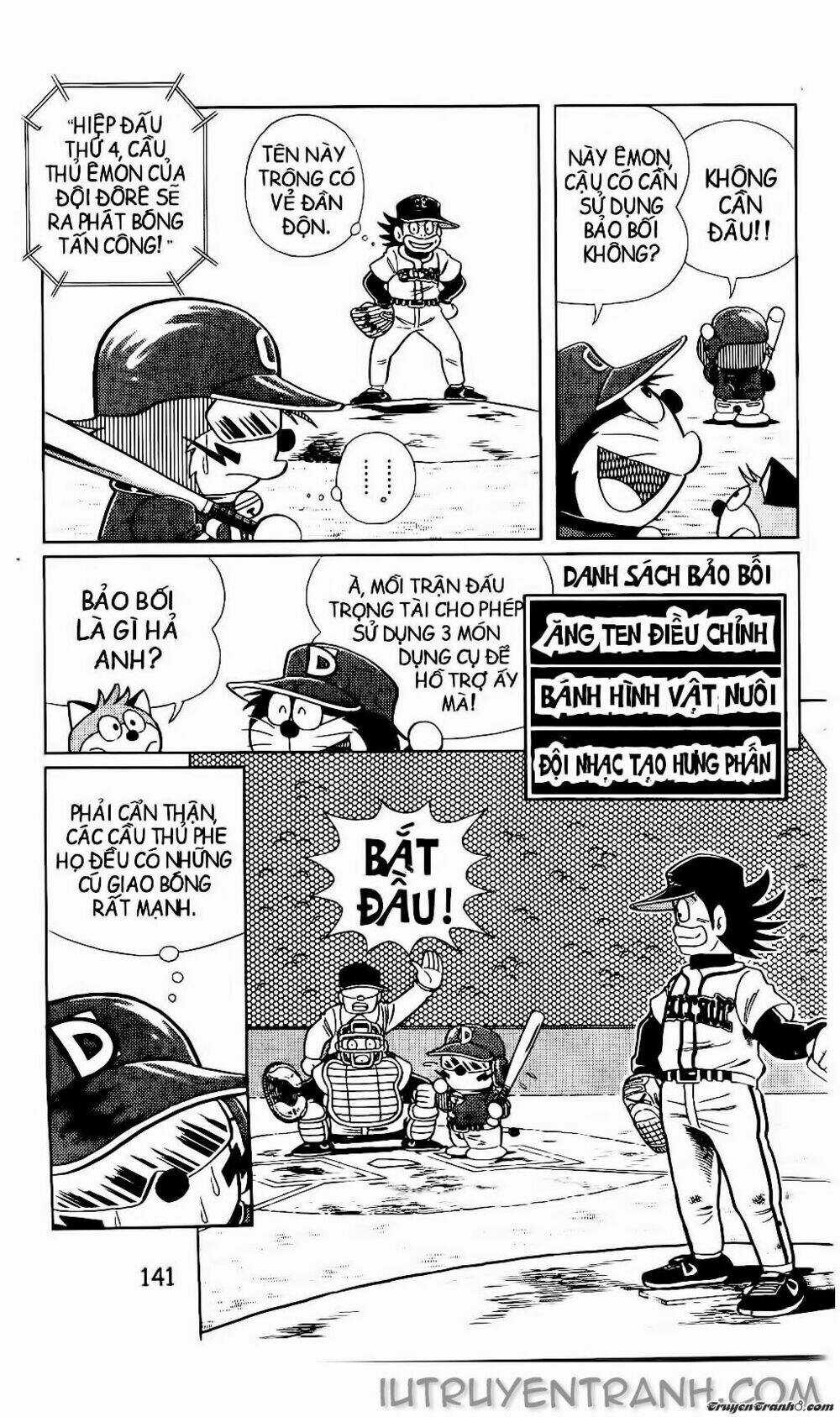 Doraemon Bóng Chày Chapter 13 trang 38