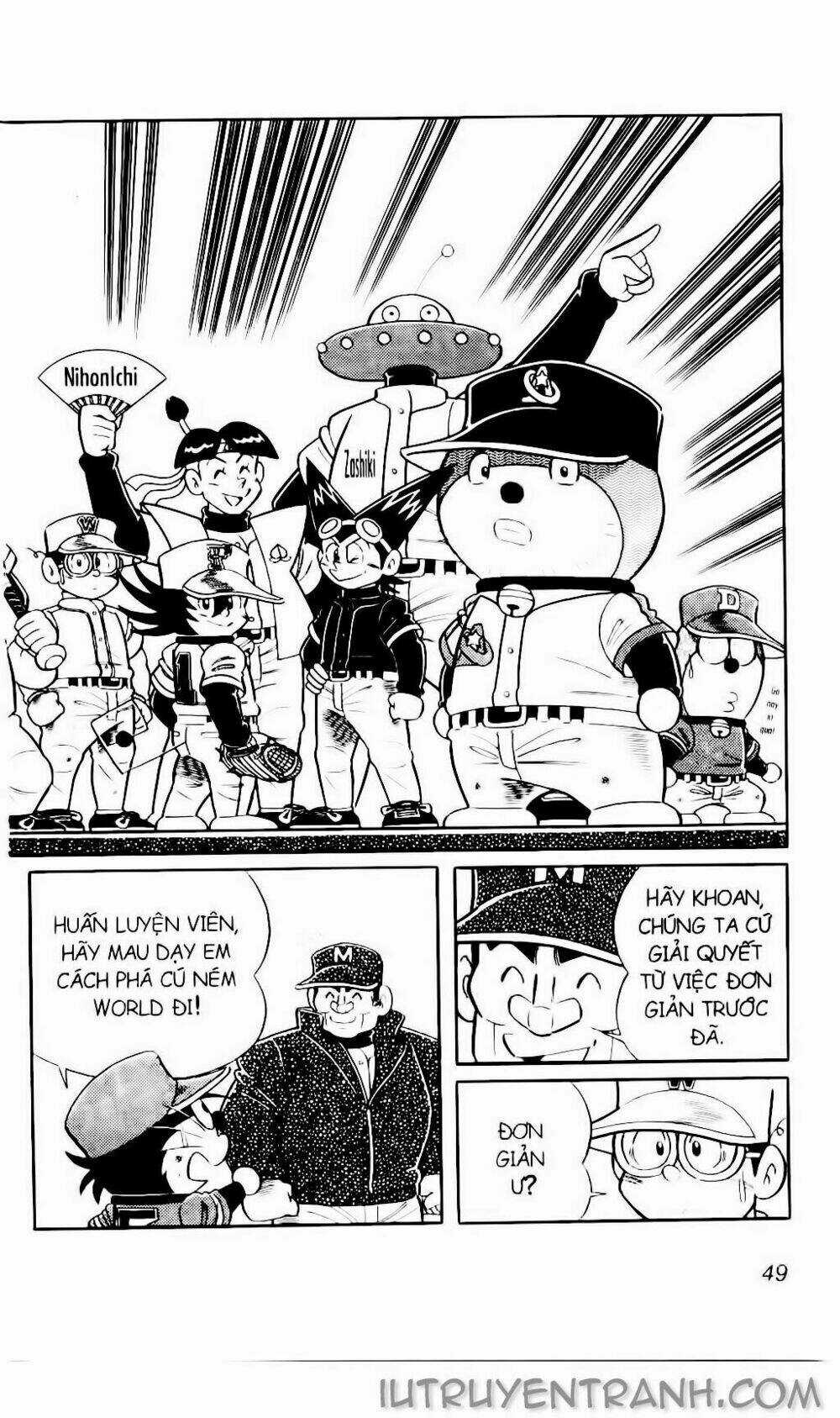 Doraemon Bóng Chày Chapter 130 trang 20
