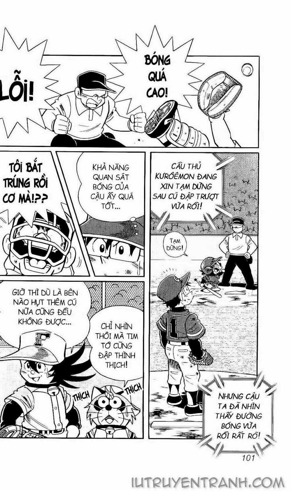Doraemon Bóng Chày Chapter 132 trang 14