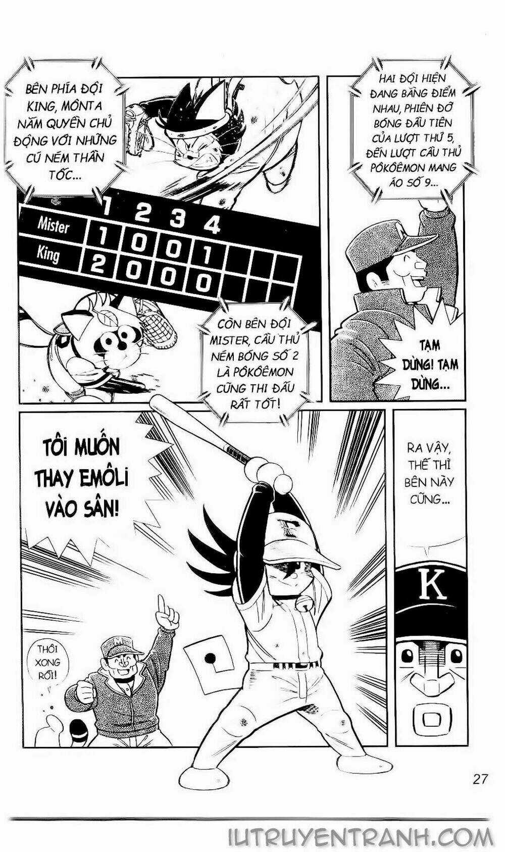 Doraemon Bóng Chày Chapter 135 trang 23