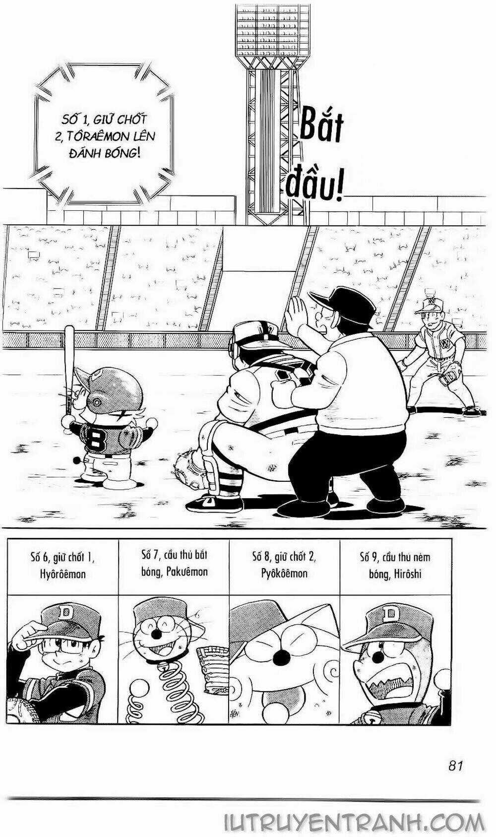Doraemon Bóng Chày Chapter 137 trang 16