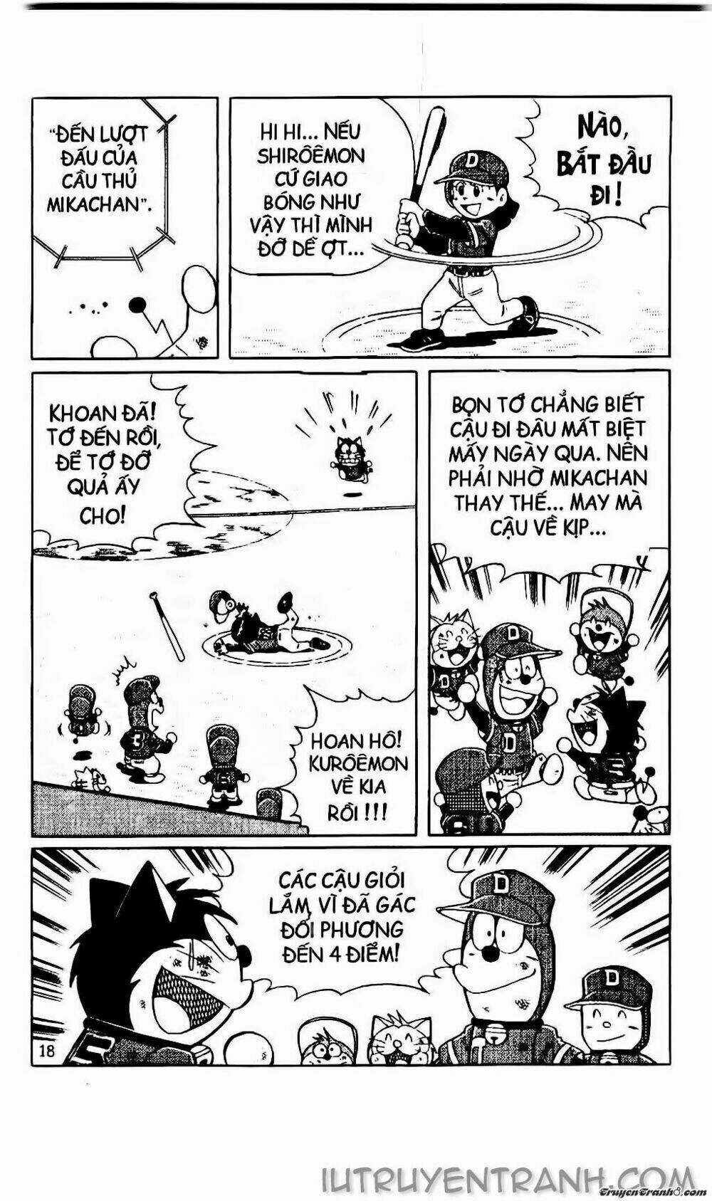Doraemon Bóng Chày Chapter 15 trang 11