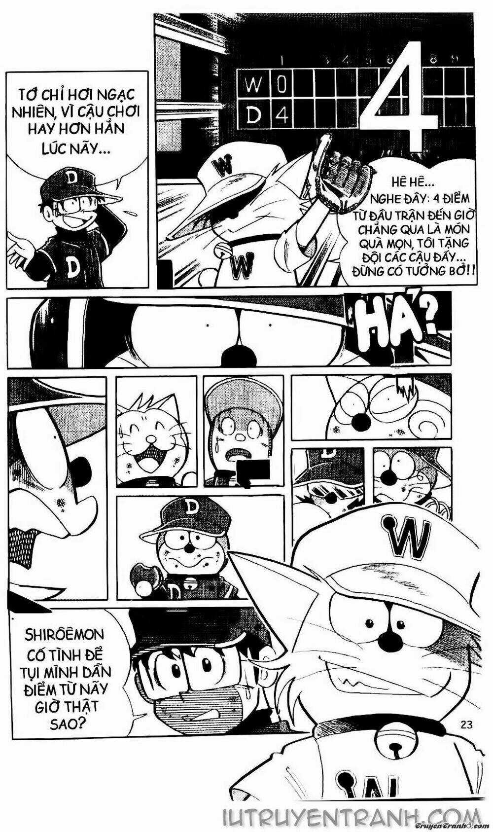 Doraemon Bóng Chày Chapter 15 trang 16