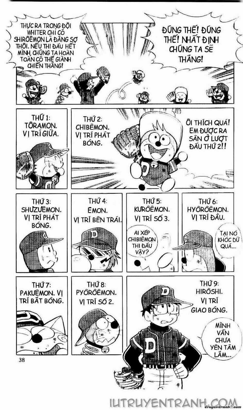 Doraemon Bóng Chày Chapter 16 trang 5