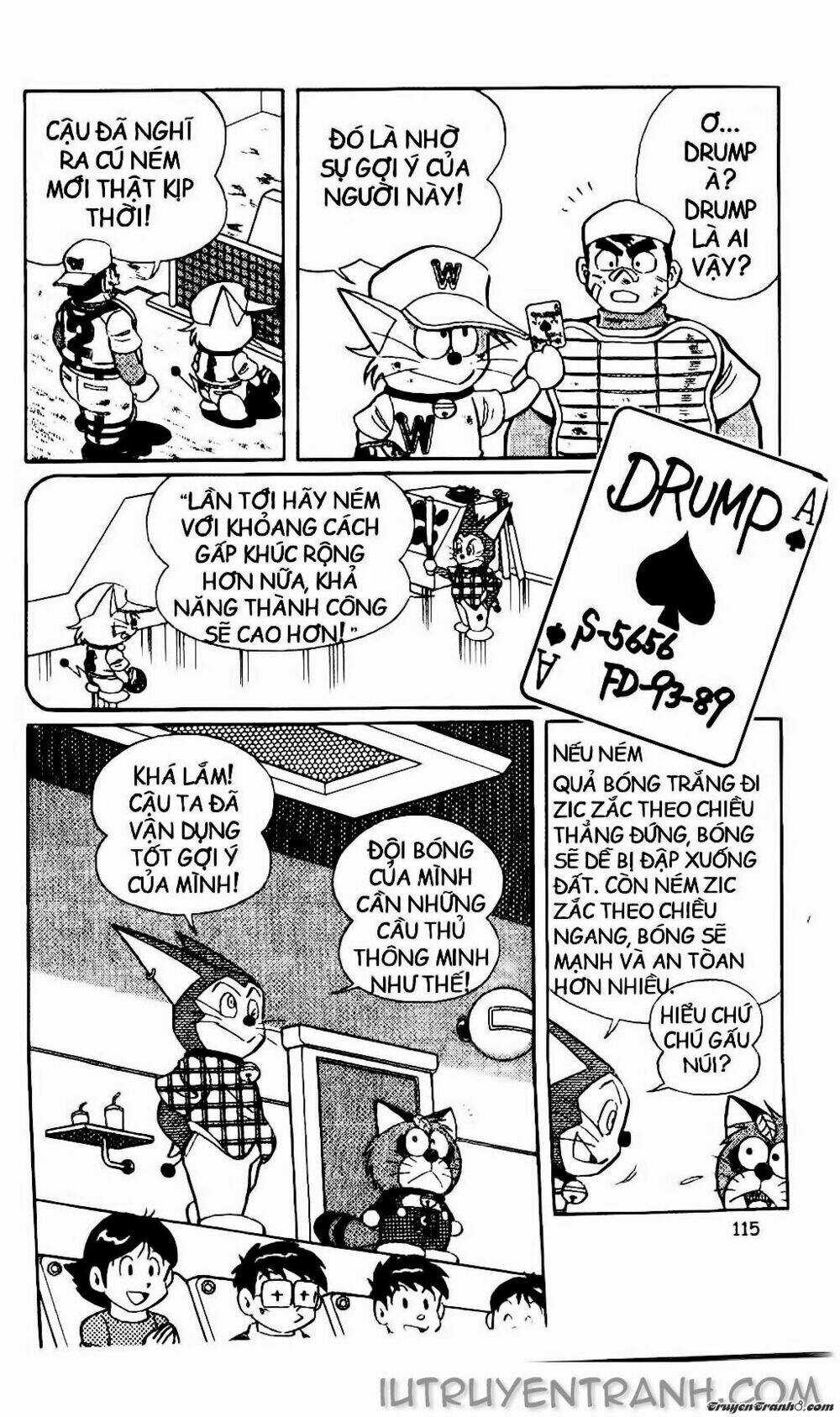 Doraemon Bóng Chày Chapter 18 trang 4