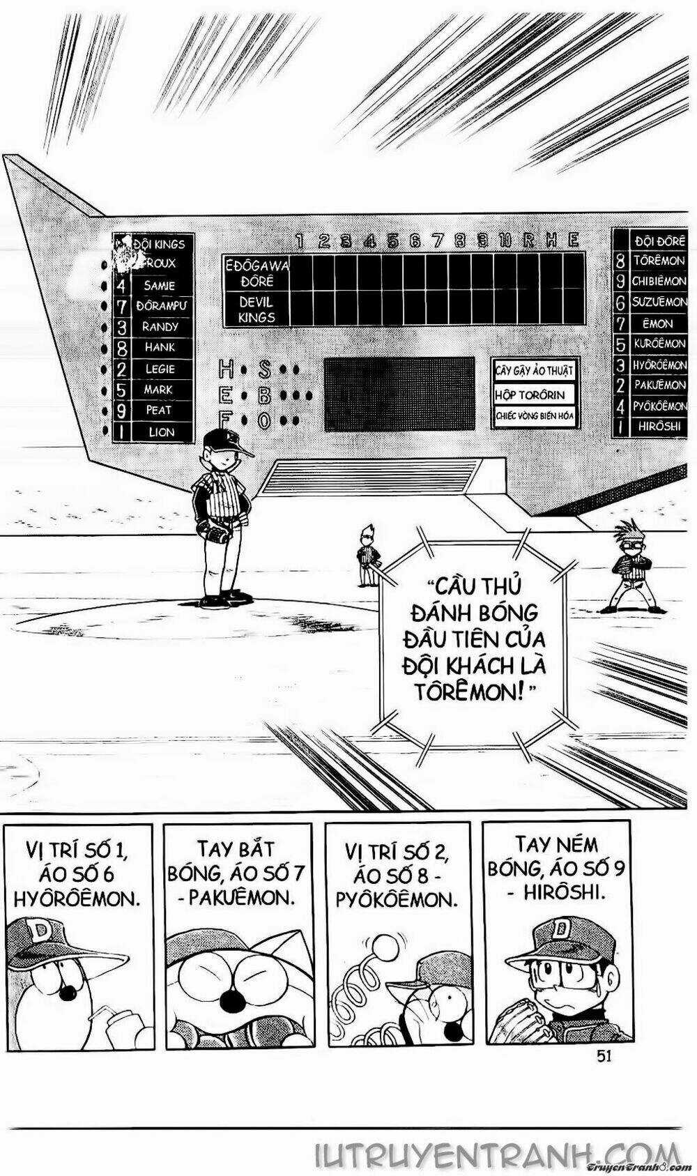 Doraemon Bóng Chày Chapter 22 trang 19