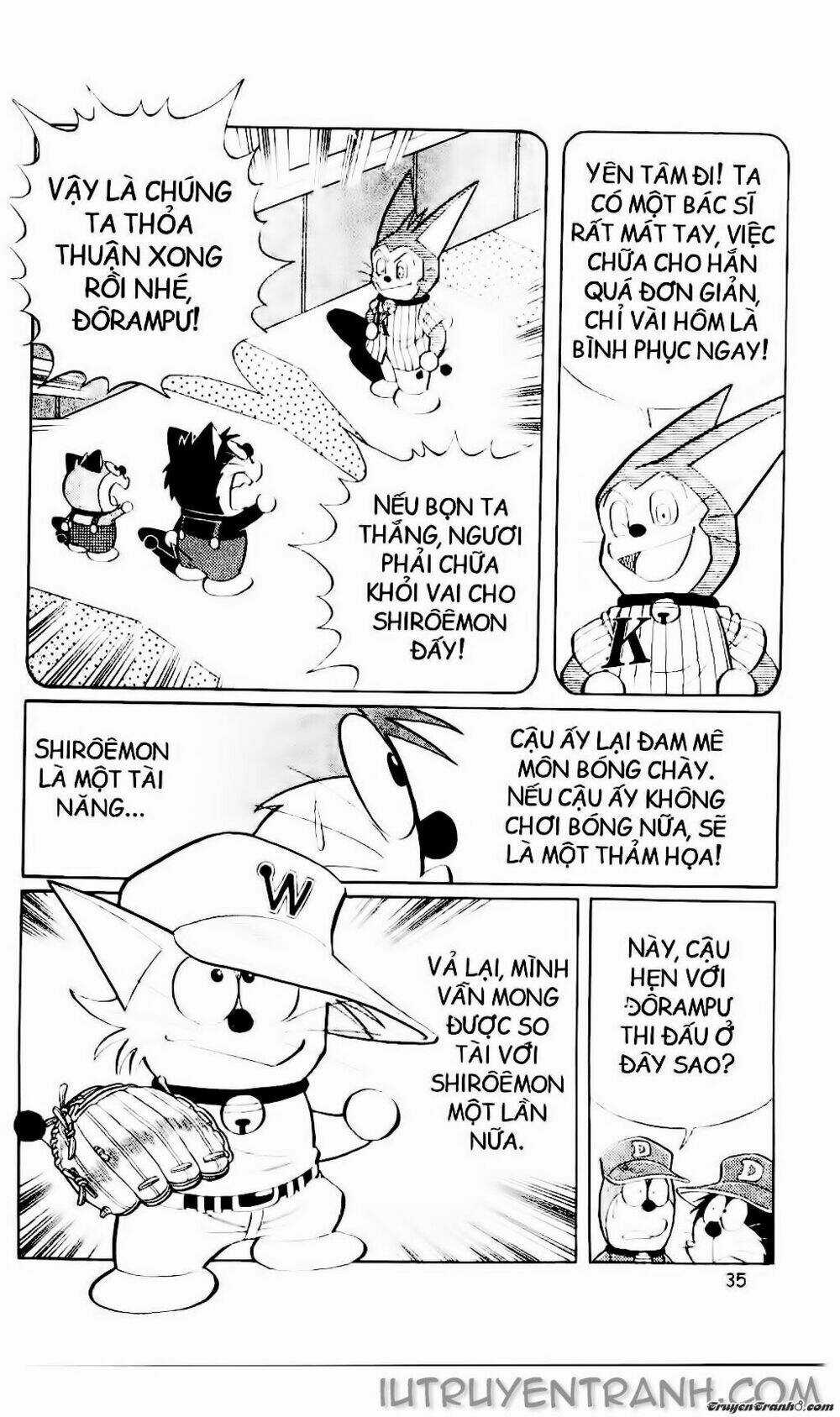 Doraemon Bóng Chày Chapter 22 trang 3