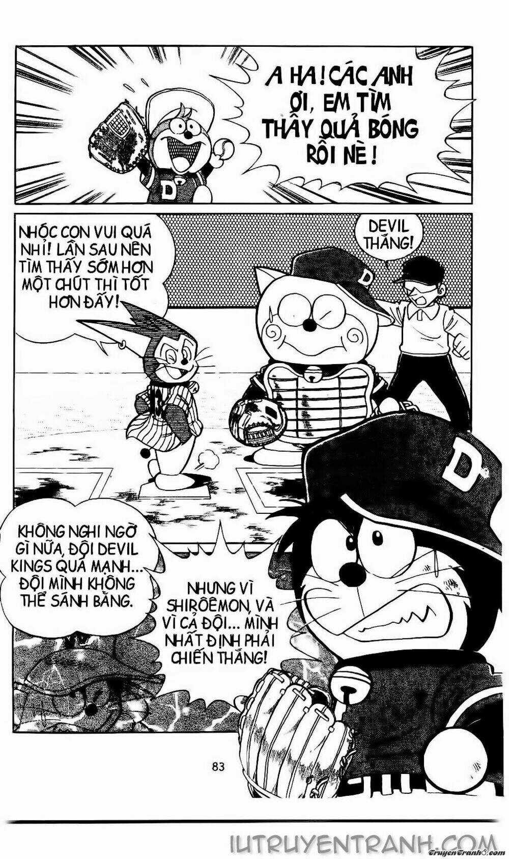 Doraemon Bóng Chày Chapter 23 trang 24