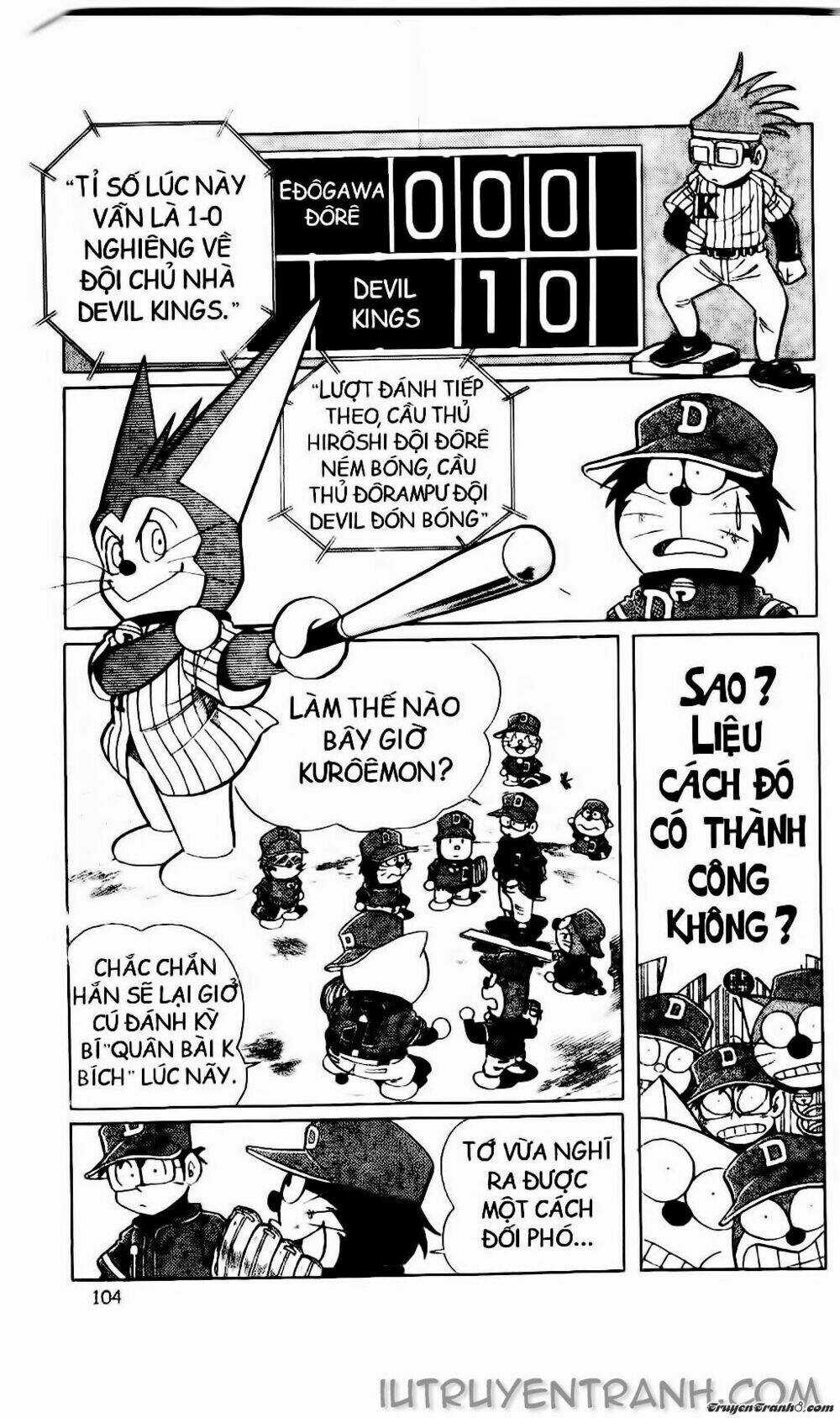 Doraemon Bóng Chày Chapter 24 trang 19