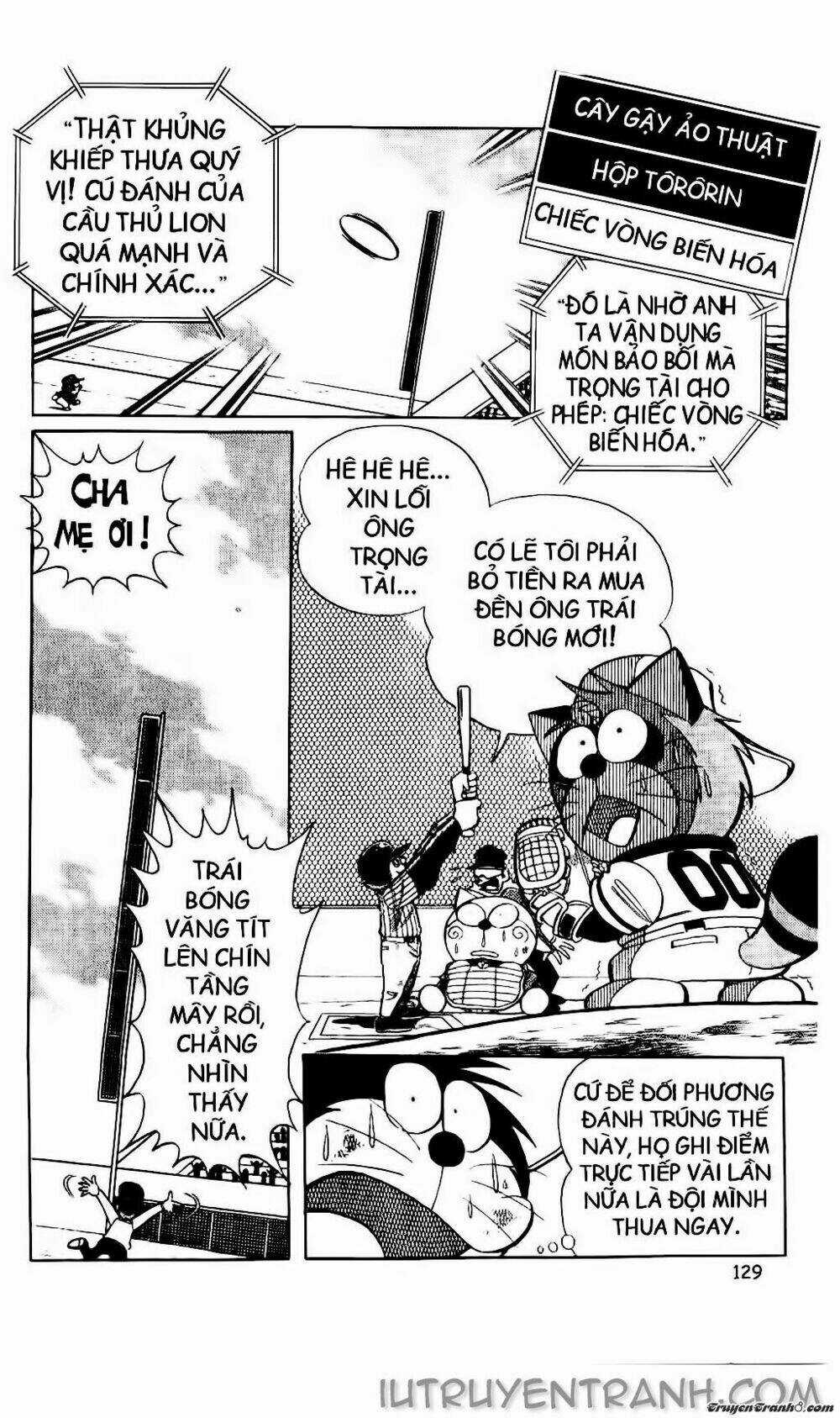 Doraemon Bóng Chày Chapter 25 trang 18
