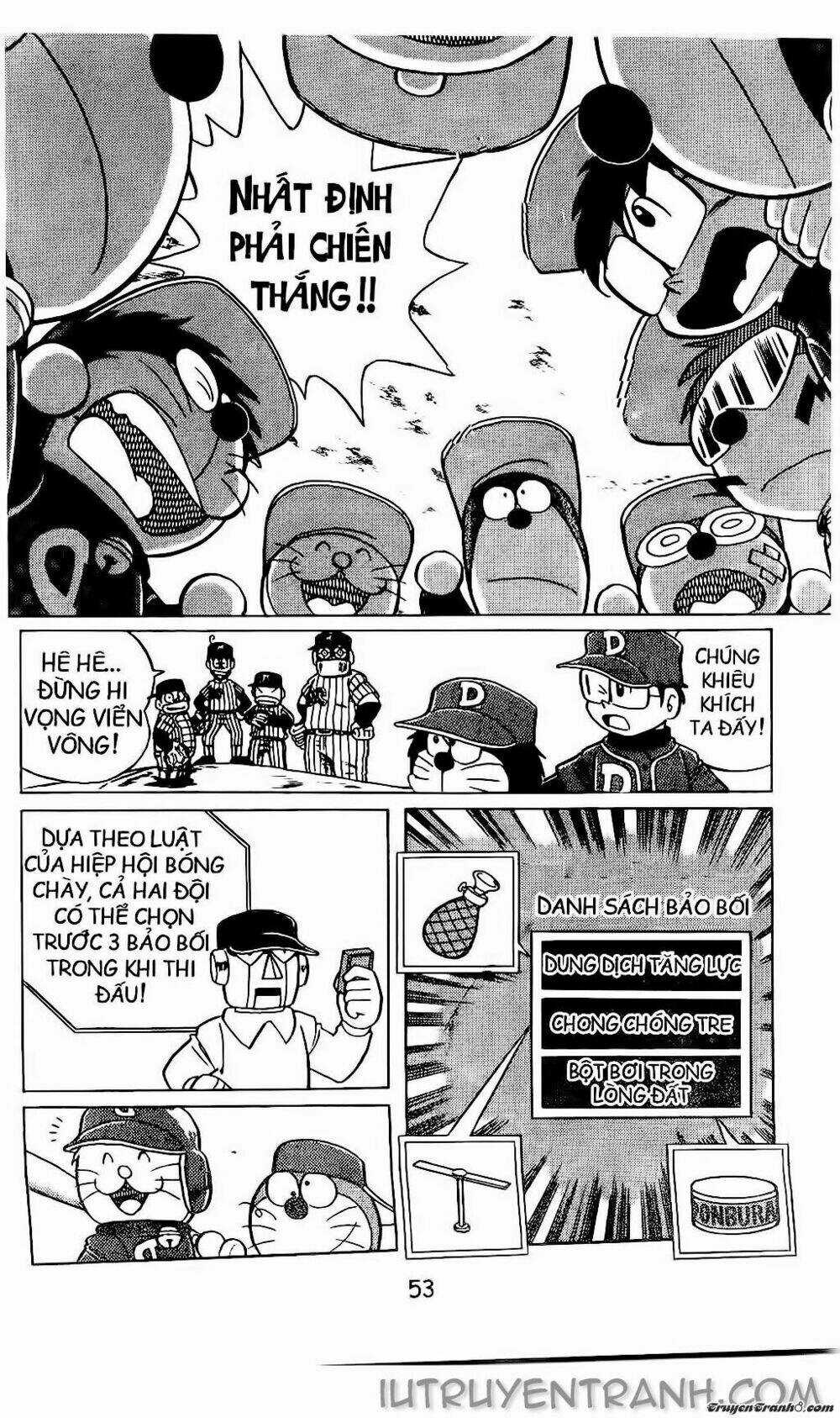 Doraemon Bóng Chày Chapter 3 trang 2