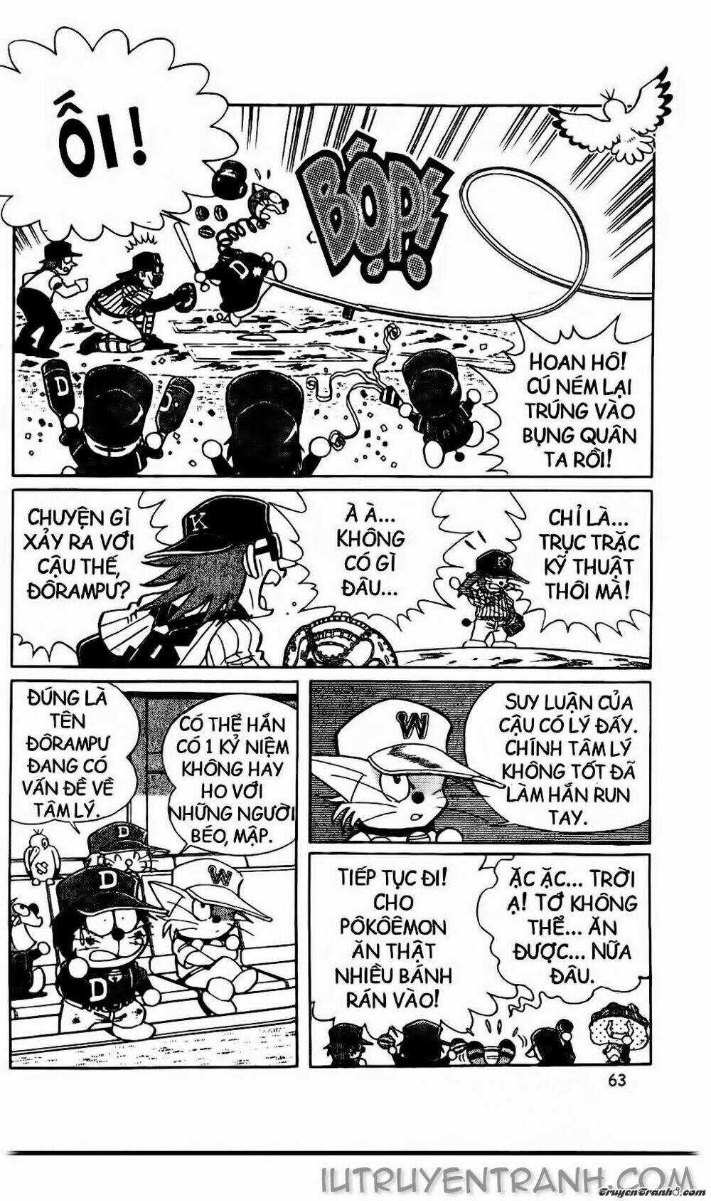 Doraemon Bóng Chày Chapter 30 trang 4