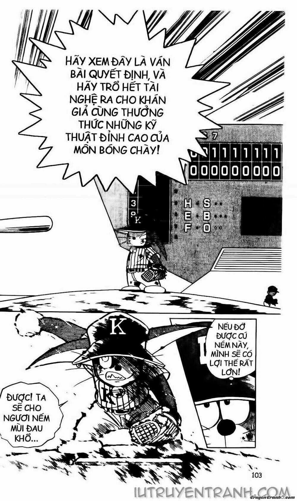 Doraemon Bóng Chày Chapter 31 trang 18