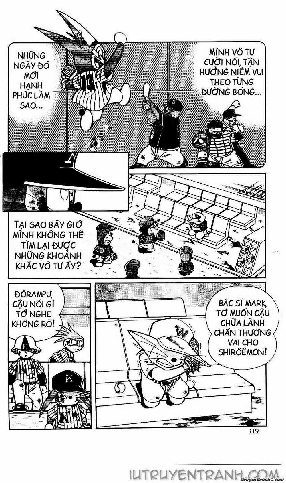 Doraemon Bóng Chày Chapter 32 trang 2