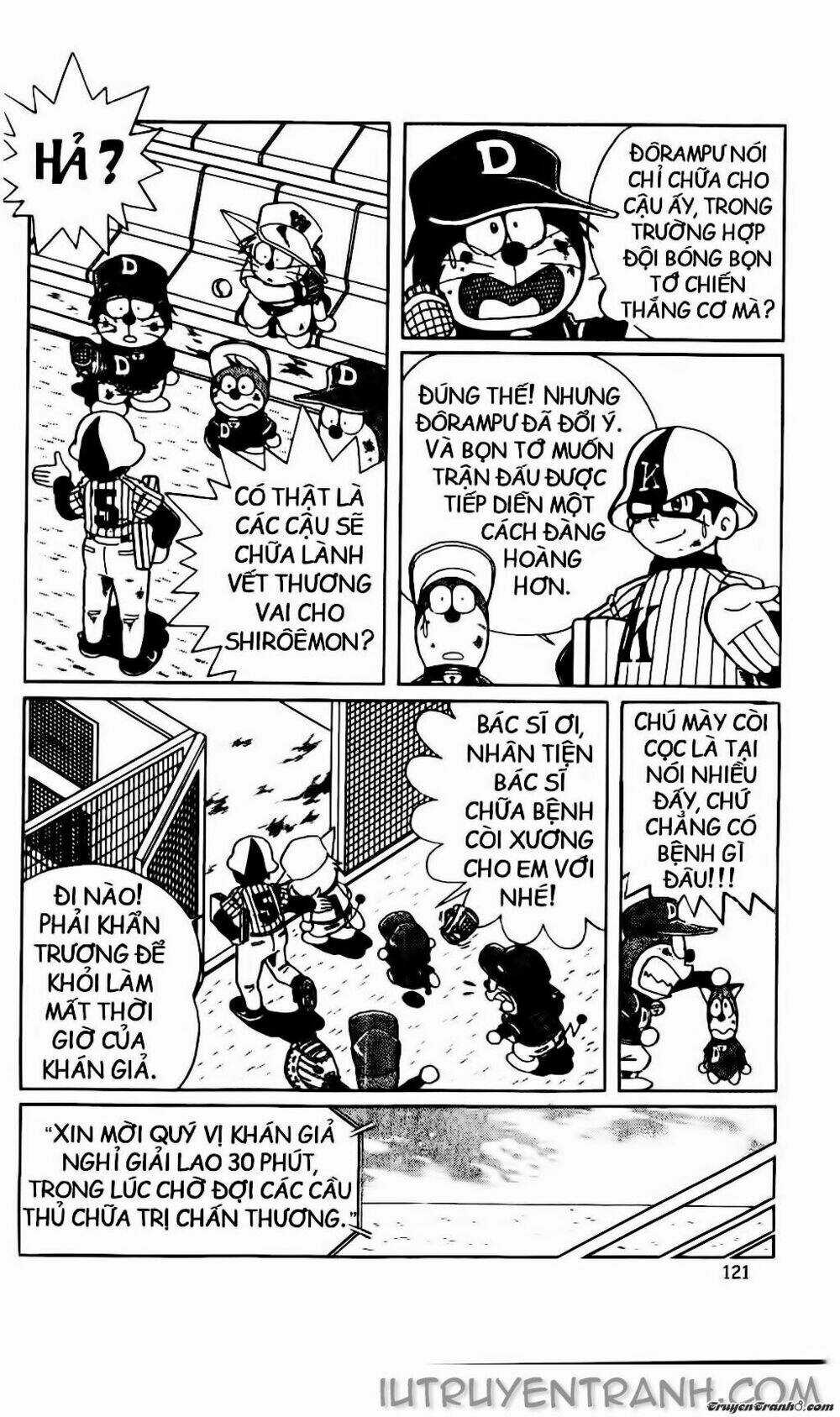 Doraemon Bóng Chày Chapter 32 trang 4