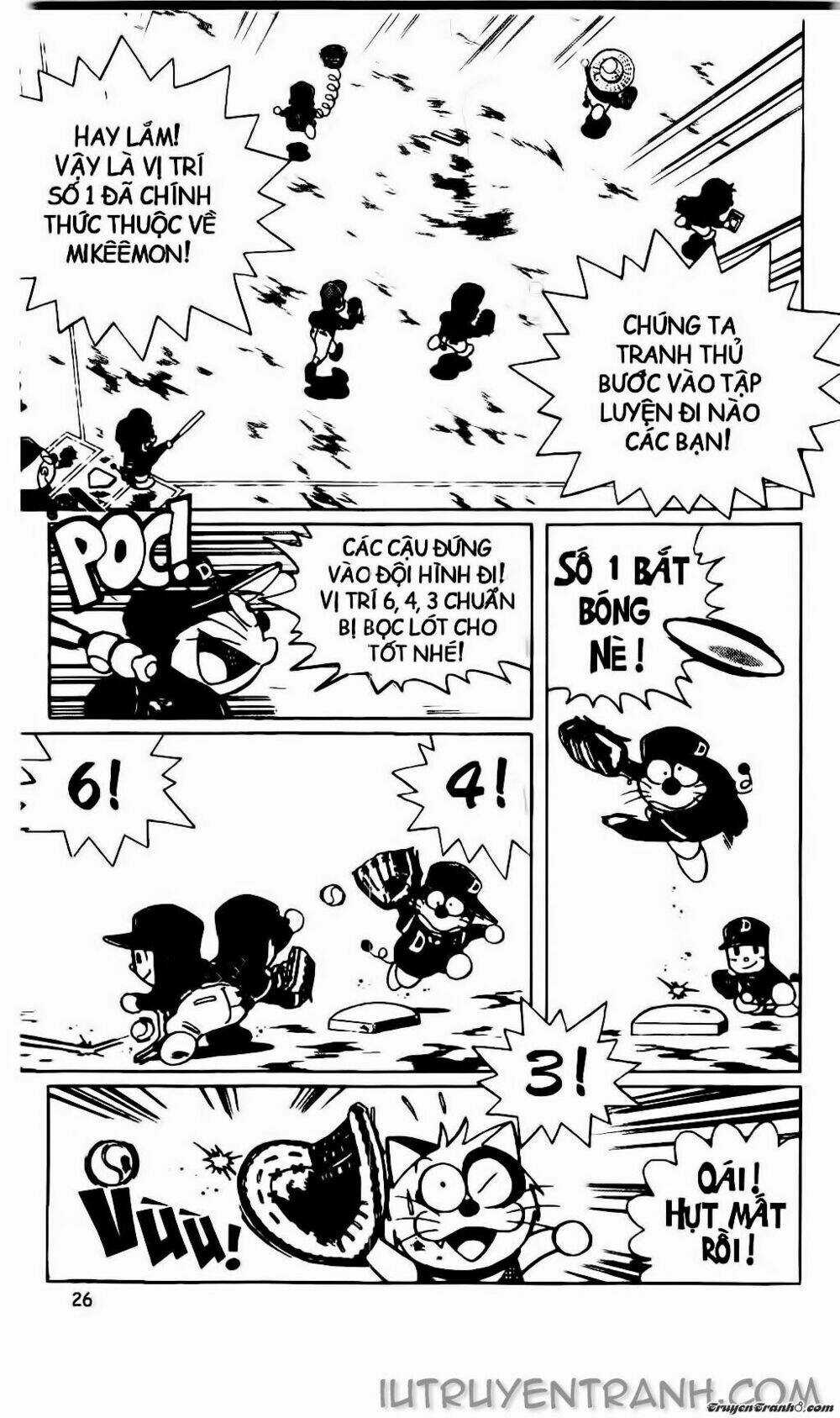 Doraemon Bóng Chày Chapter 34 trang 19
