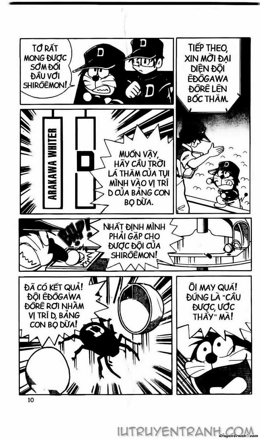 Doraemon Bóng Chày Chapter 34 trang 2