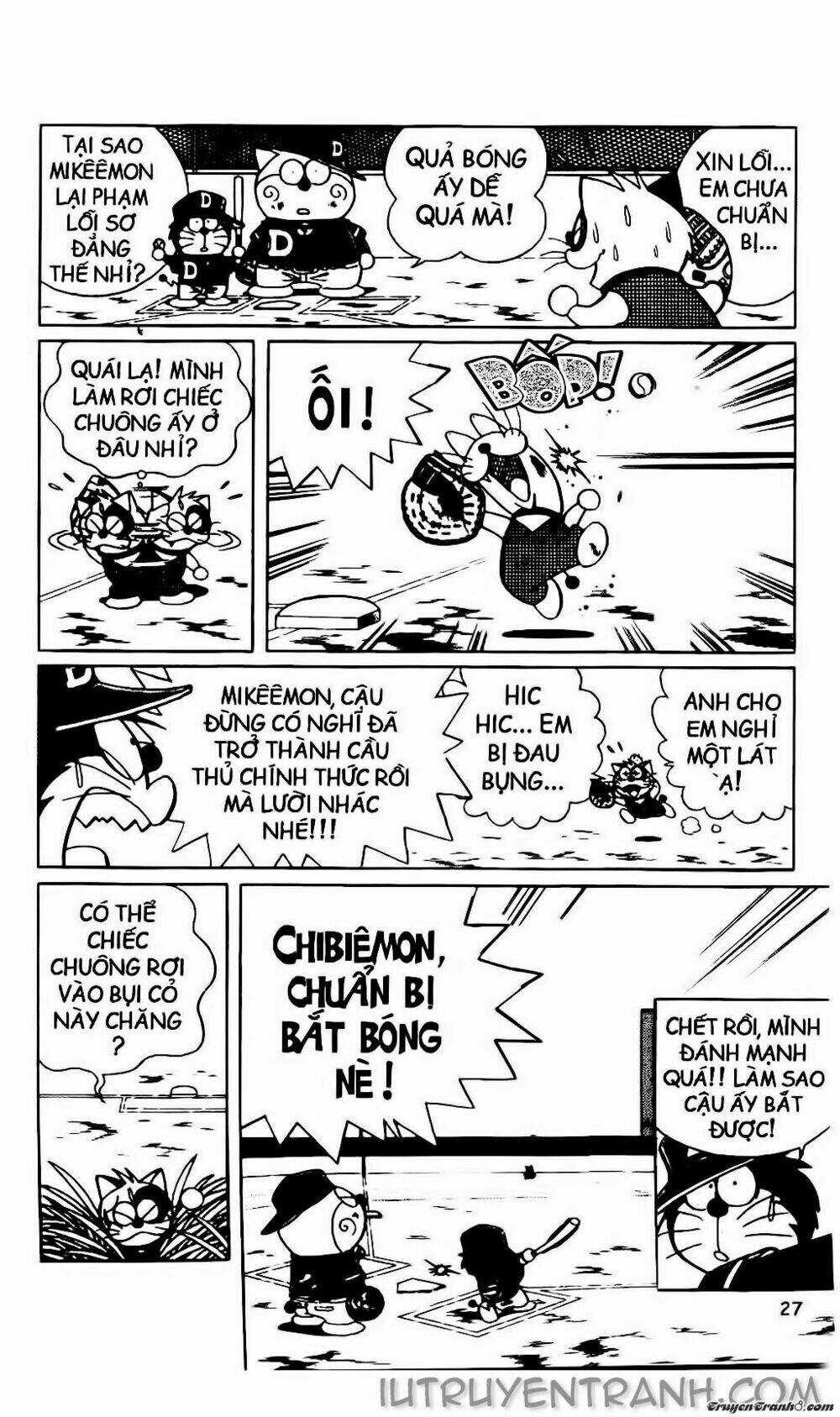 Doraemon Bóng Chày Chapter 34 trang 20