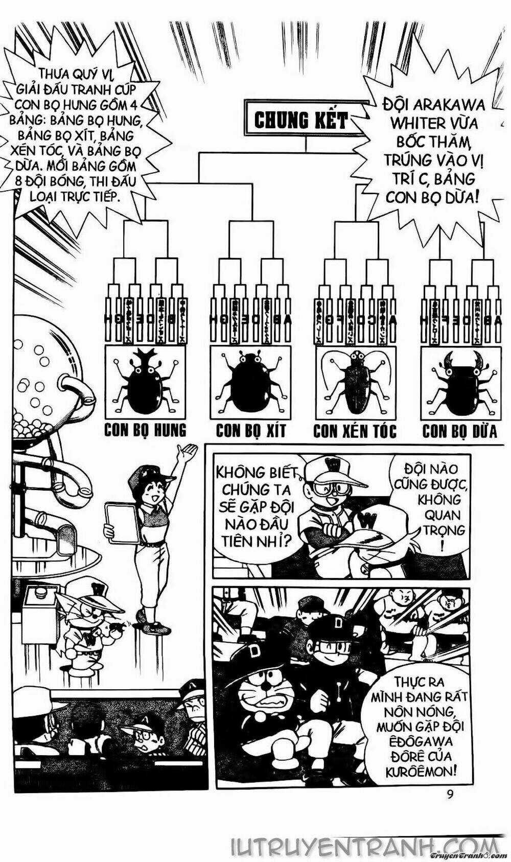 Doraemon Bóng Chày Chapter 34 trang 3