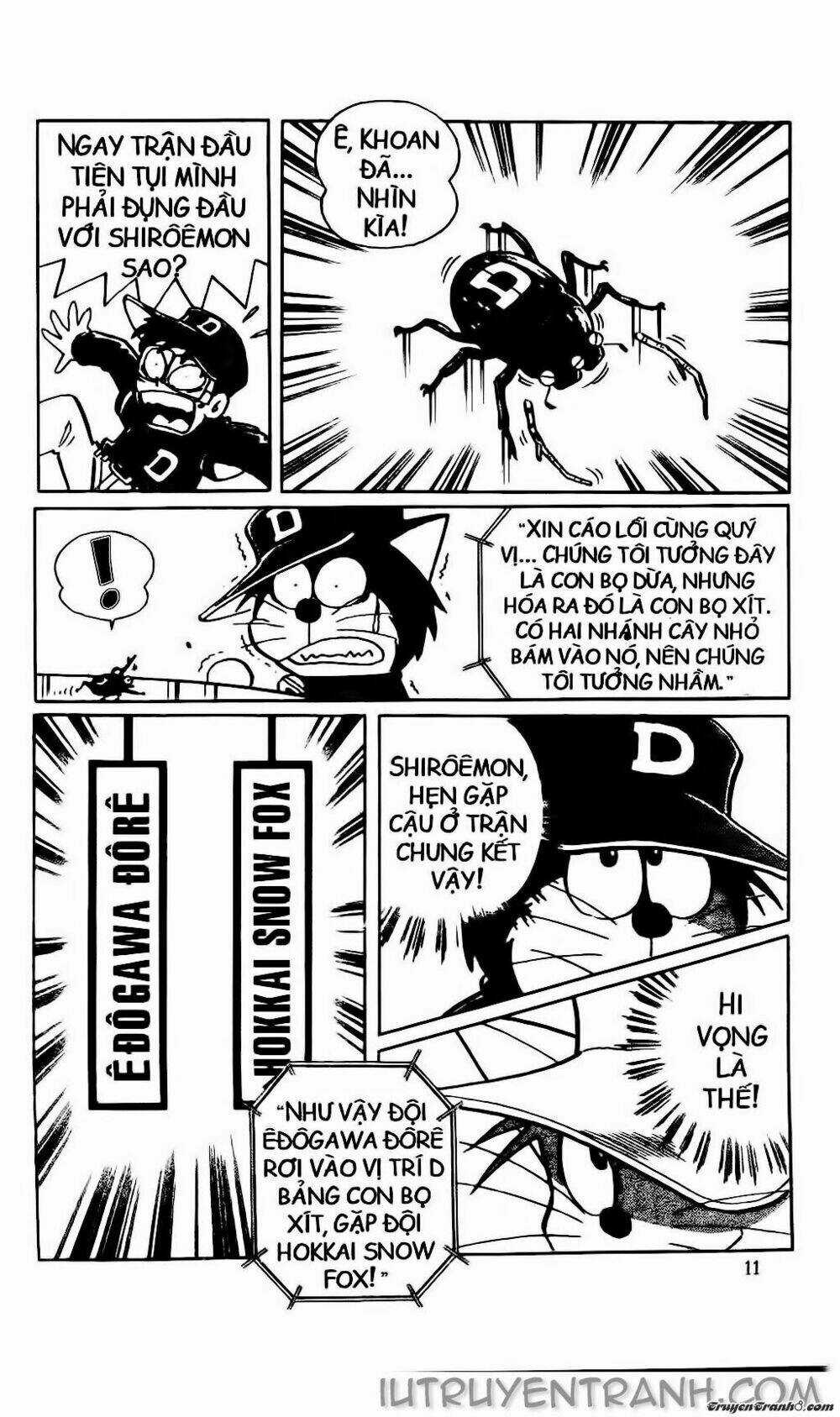 Doraemon Bóng Chày Chapter 34 trang 4