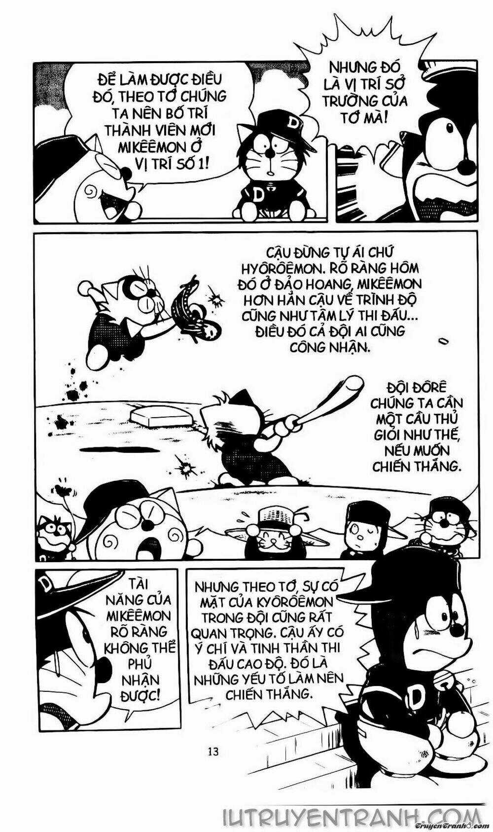 Doraemon Bóng Chày Chapter 34 trang 6