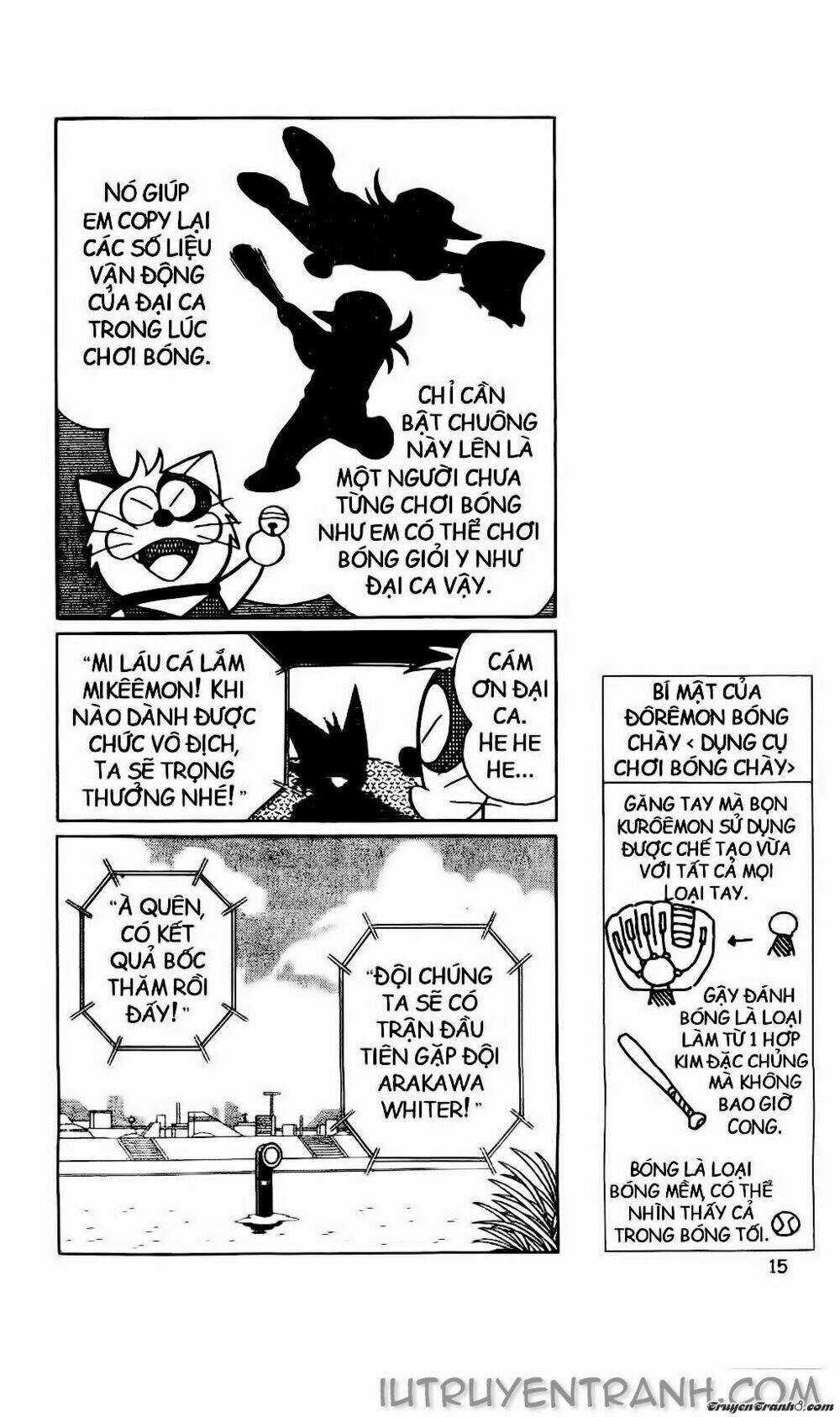 Doraemon Bóng Chày Chapter 34 trang 8