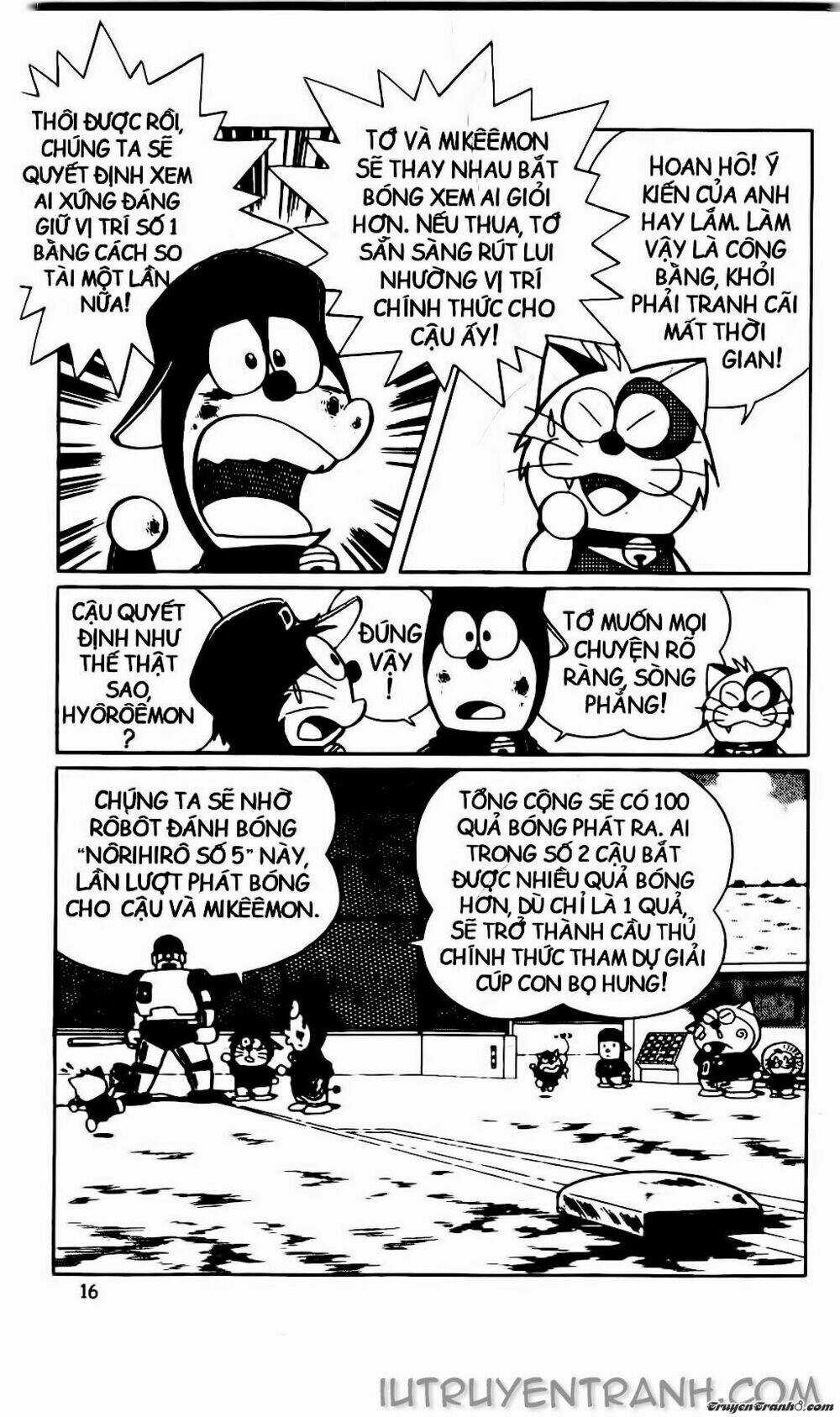 Doraemon Bóng Chày Chapter 34 trang 9