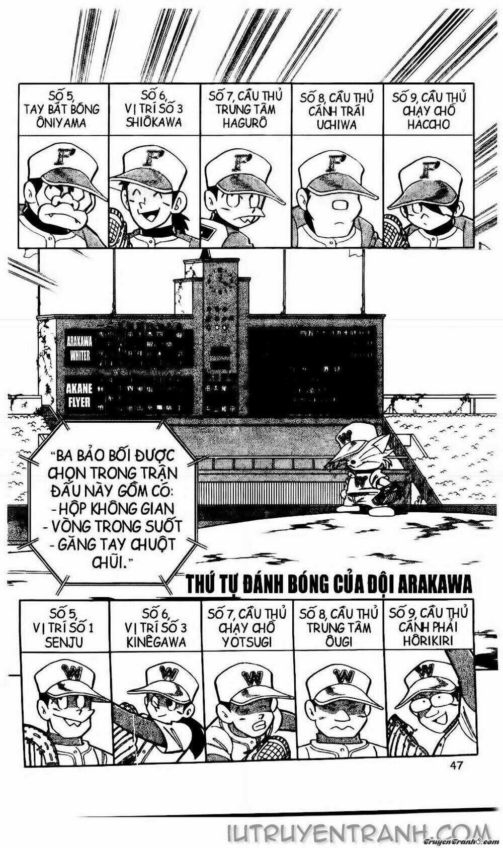 Doraemon Bóng Chày Chapter 35 trang 10