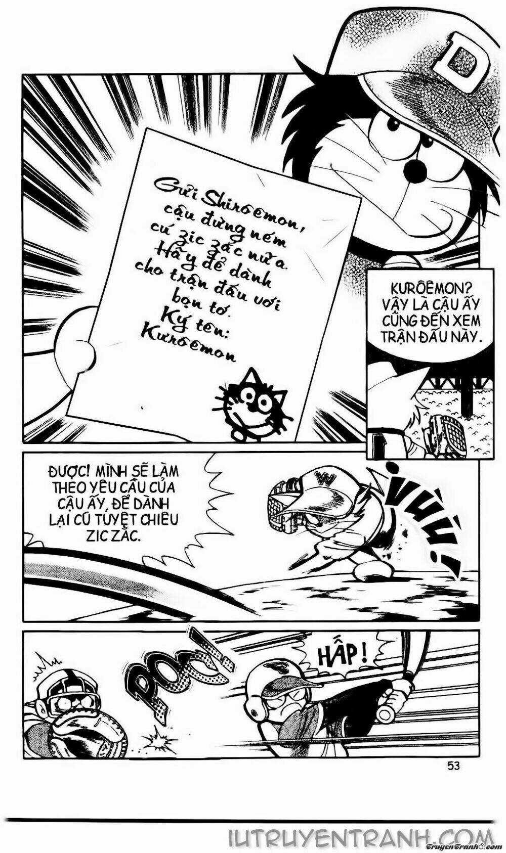 Doraemon Bóng Chày Chapter 35 trang 16