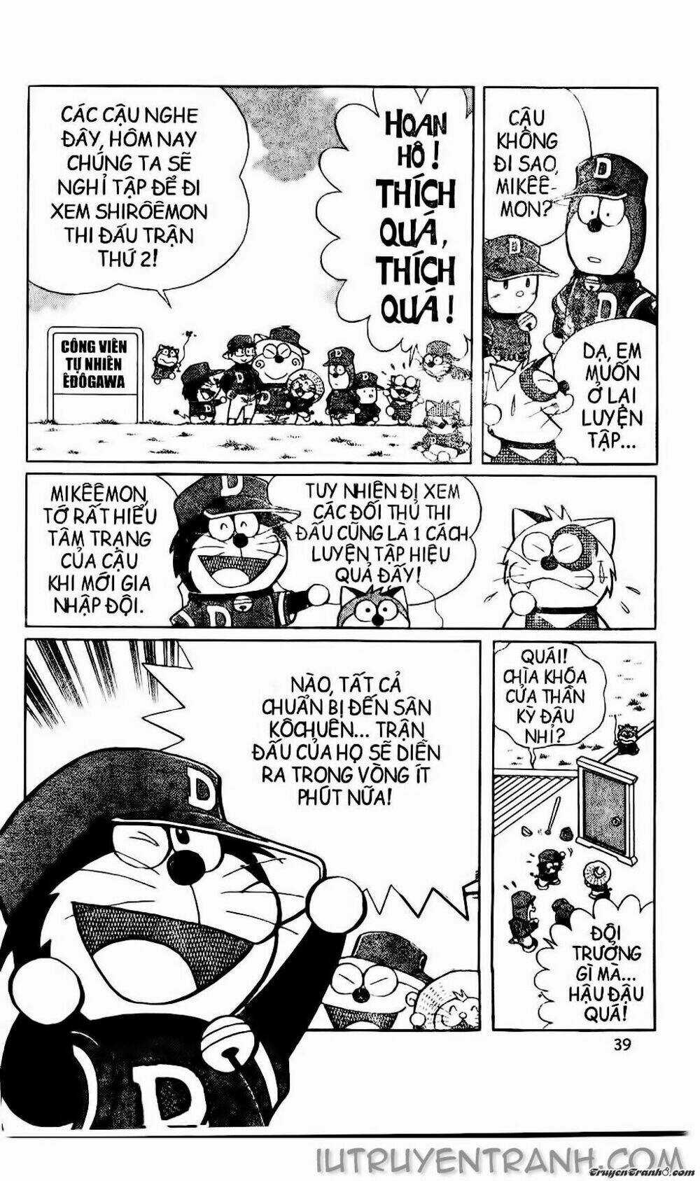 Doraemon Bóng Chày Chapter 35 trang 2