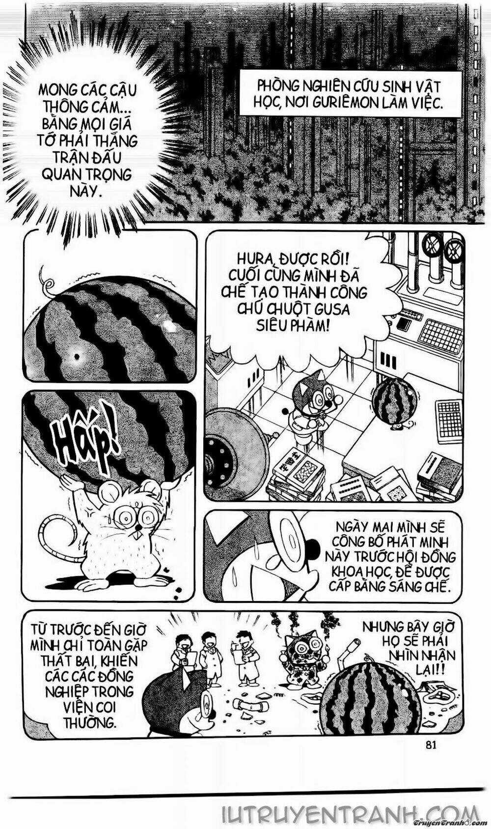 Doraemon Bóng Chày Chapter 36 trang 14