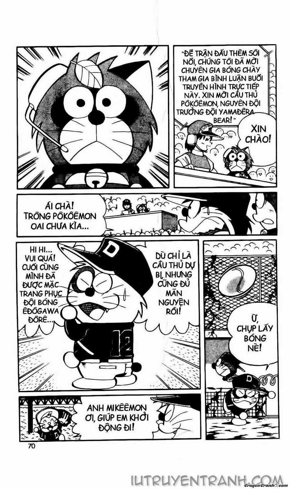 Doraemon Bóng Chày Chapter 36 trang 3