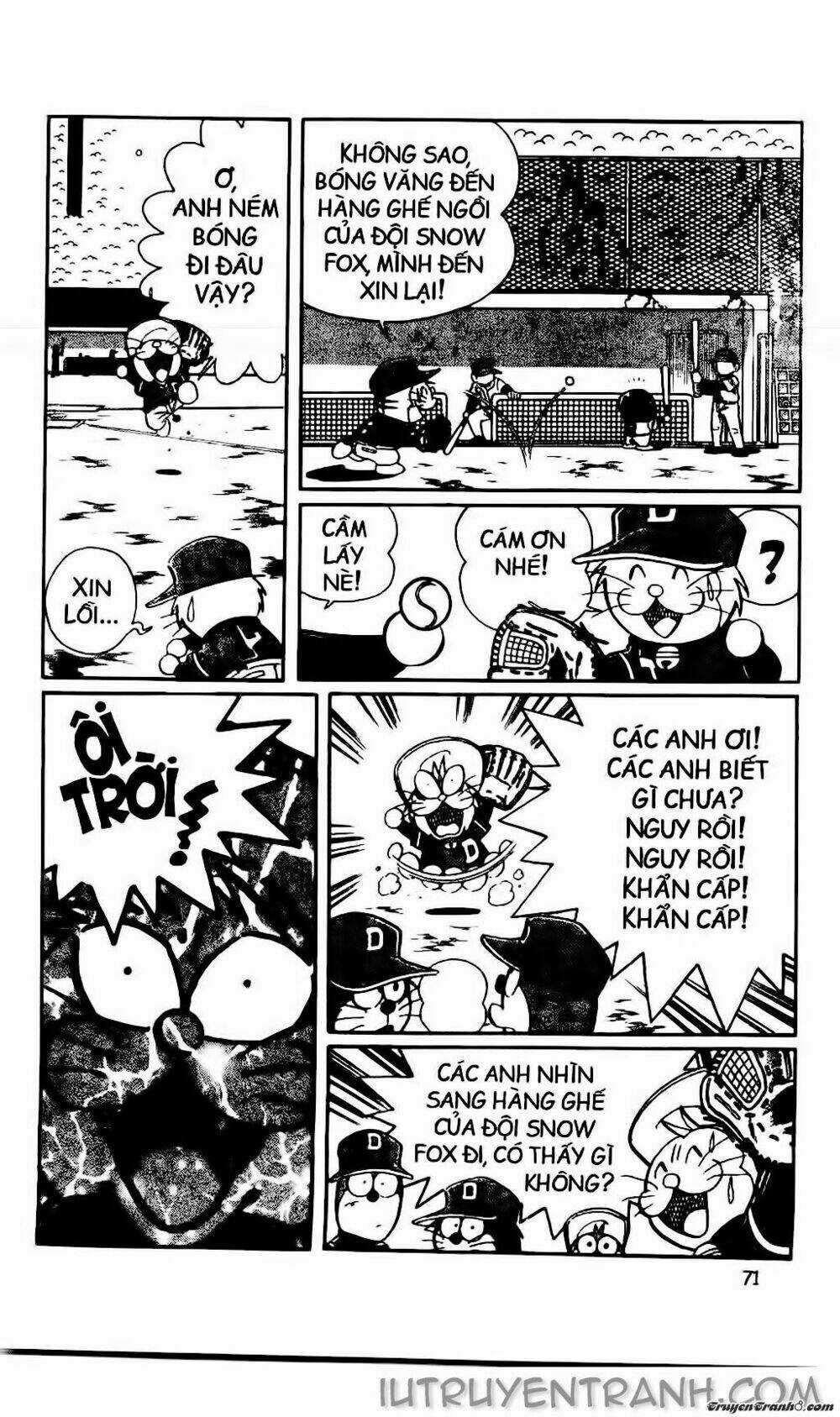 Doraemon Bóng Chày Chapter 36 trang 4