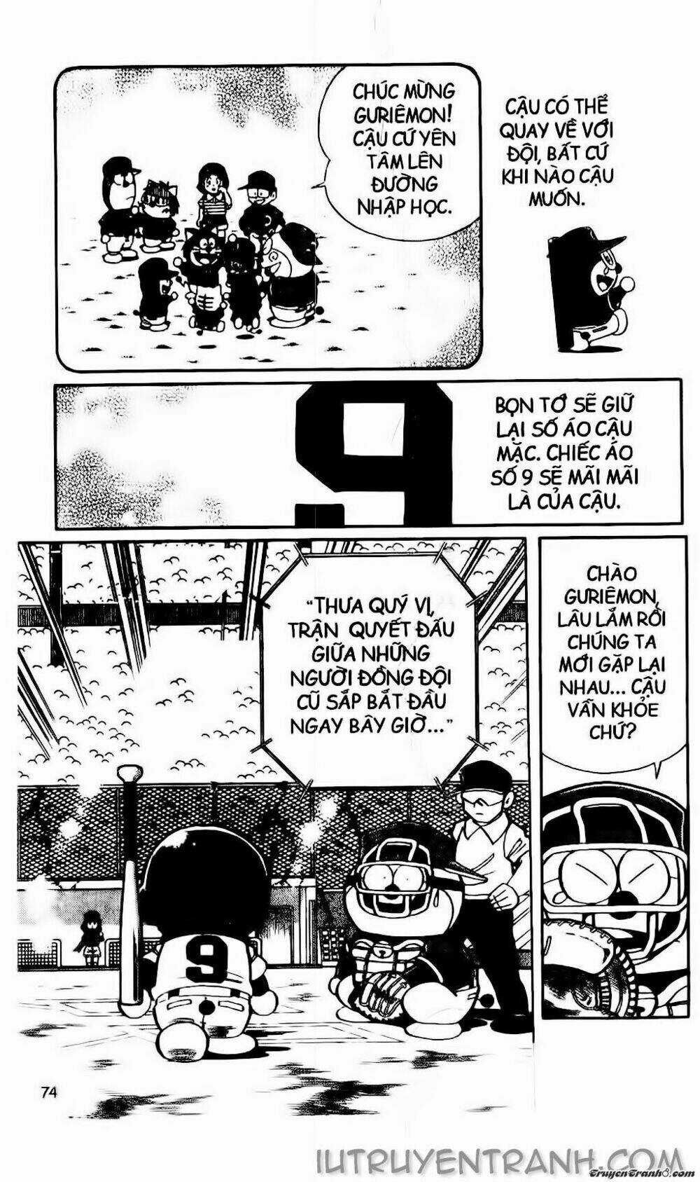 Doraemon Bóng Chày Chapter 36 trang 7