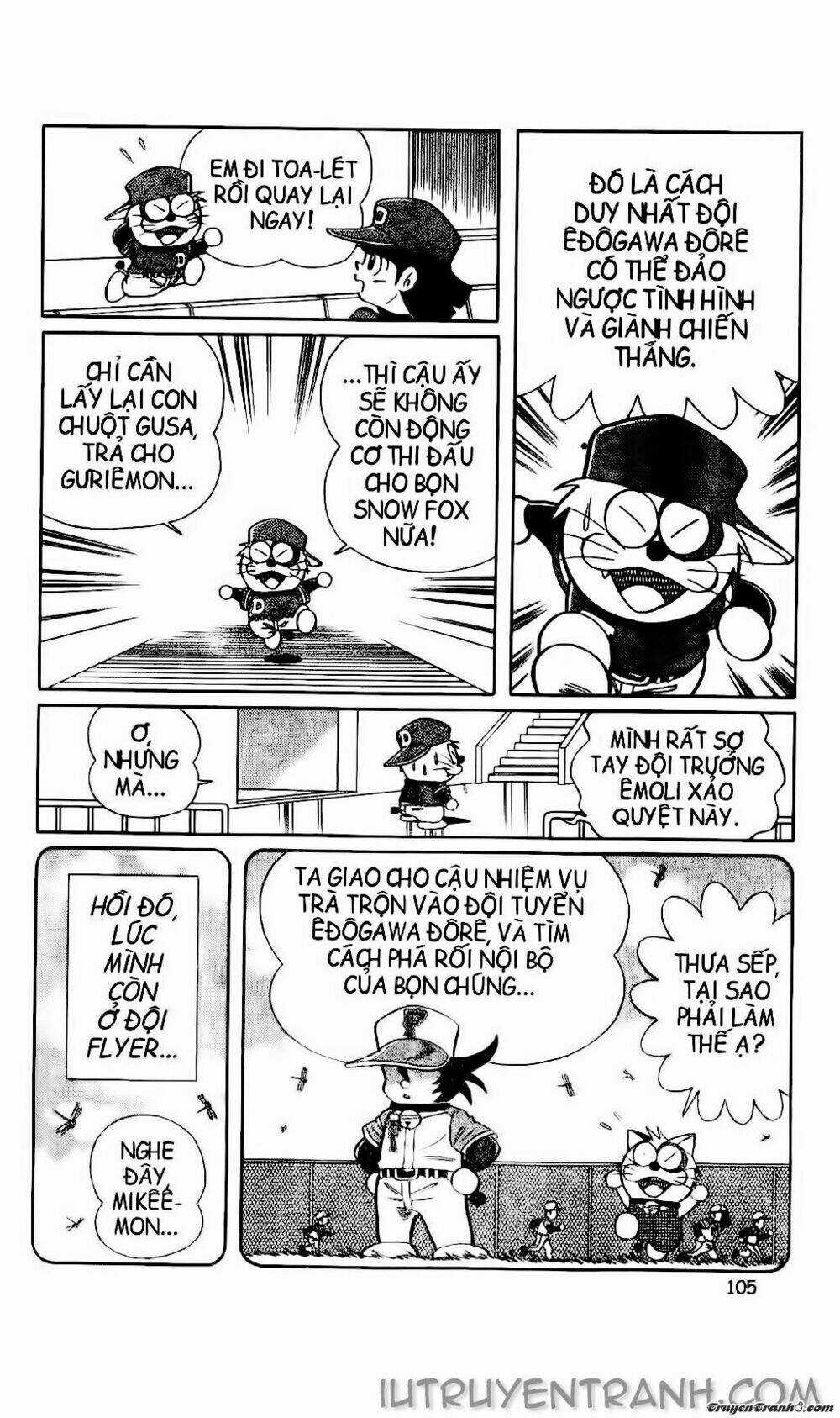 Doraemon Bóng Chày Chapter 37 trang 10