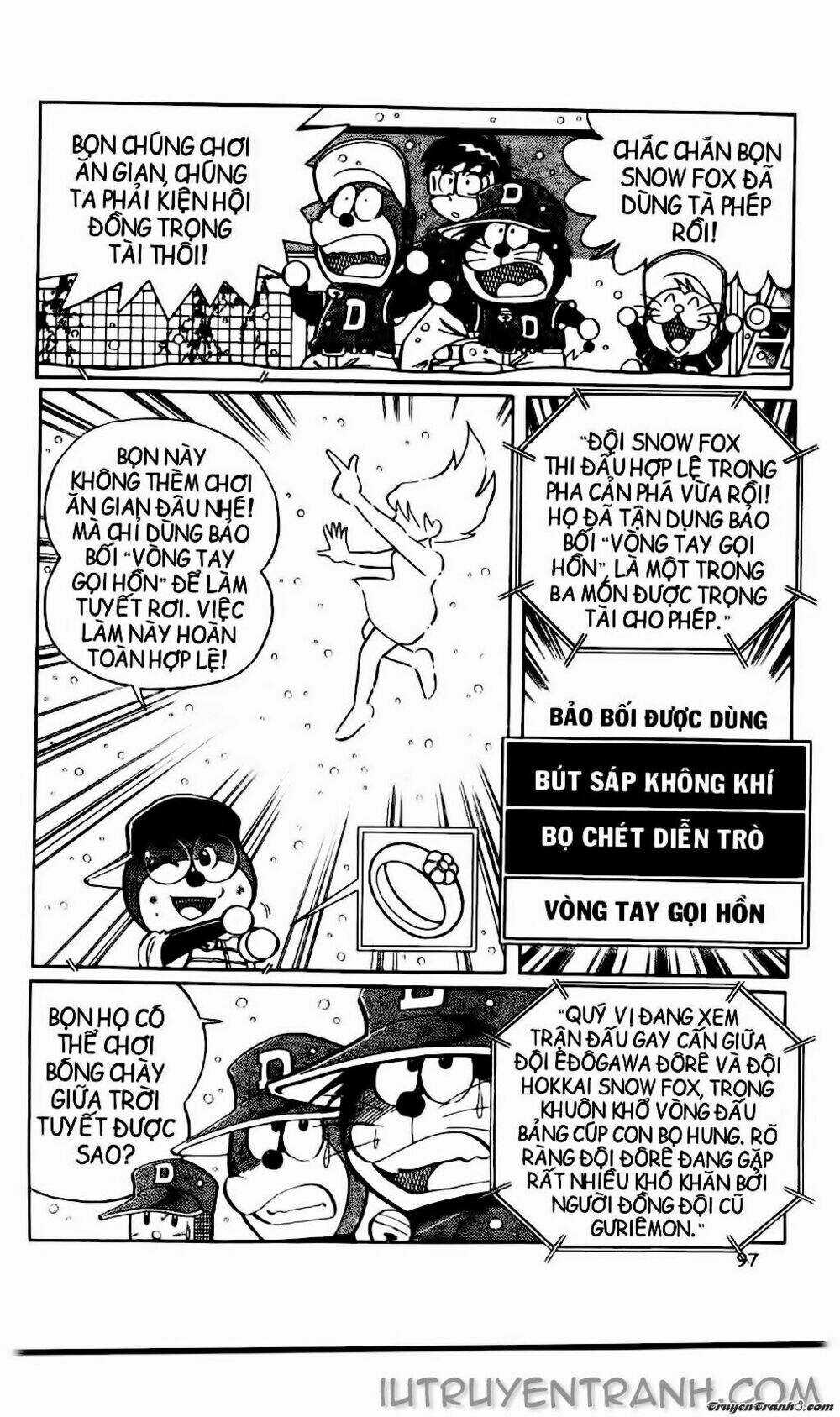 Doraemon Bóng Chày Chapter 37 trang 2