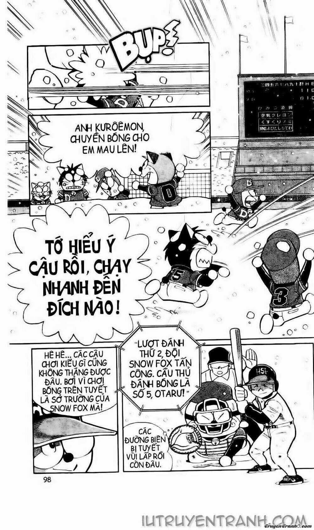 Doraemon Bóng Chày Chapter 37 trang 3