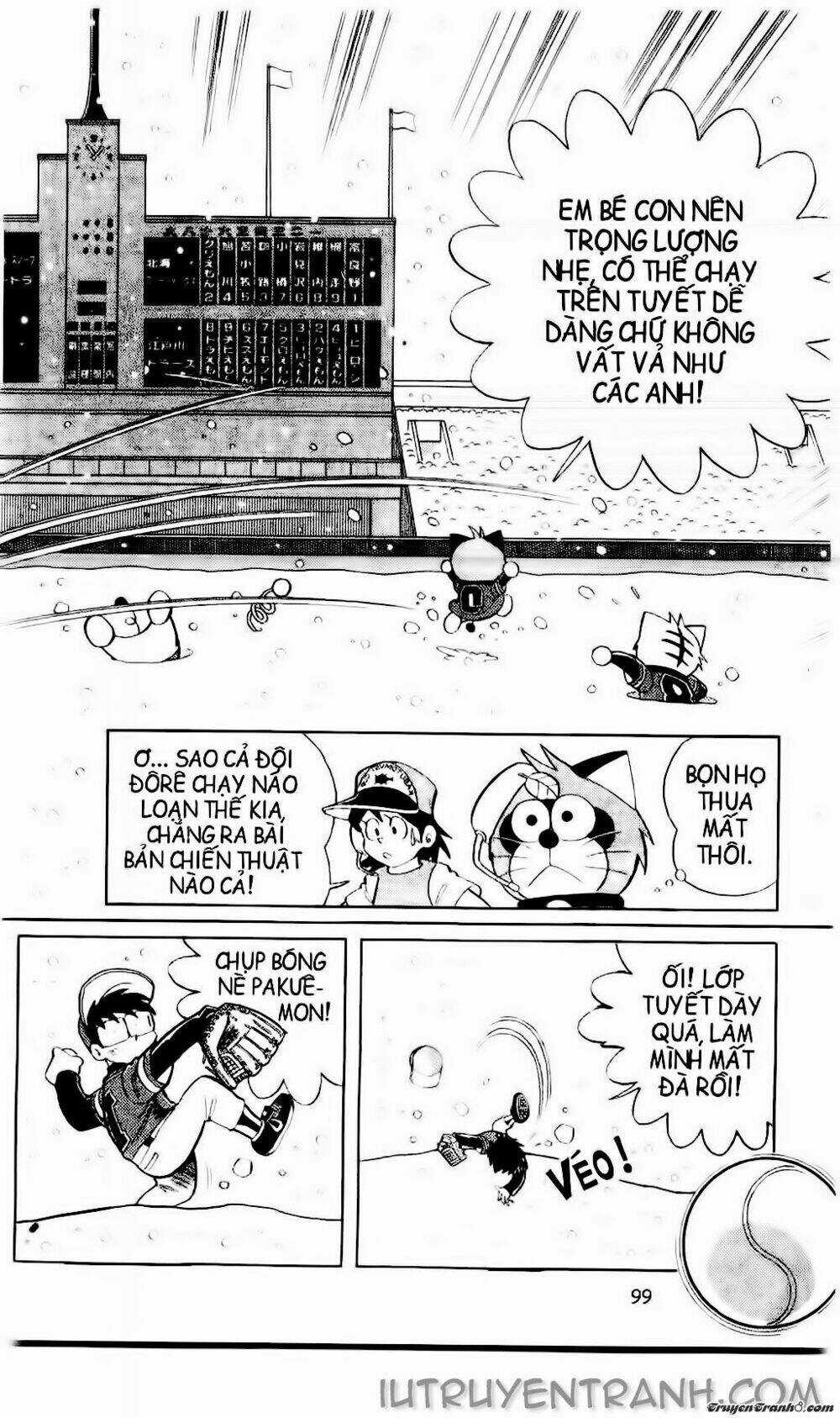 Doraemon Bóng Chày Chapter 37 trang 4