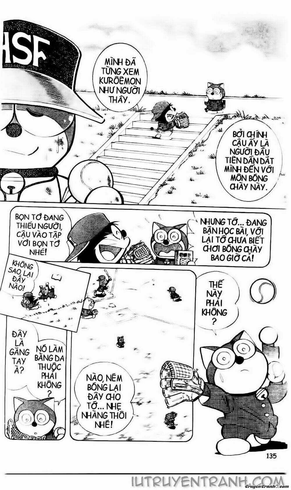 Doraemon Bóng Chày Chapter 38 trang 10