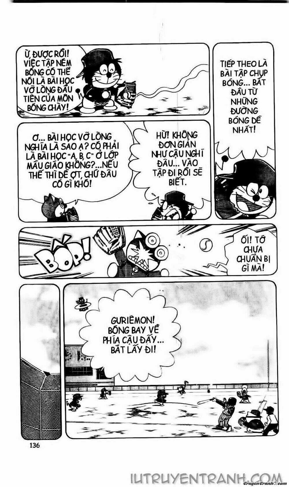 Doraemon Bóng Chày Chapter 38 trang 11