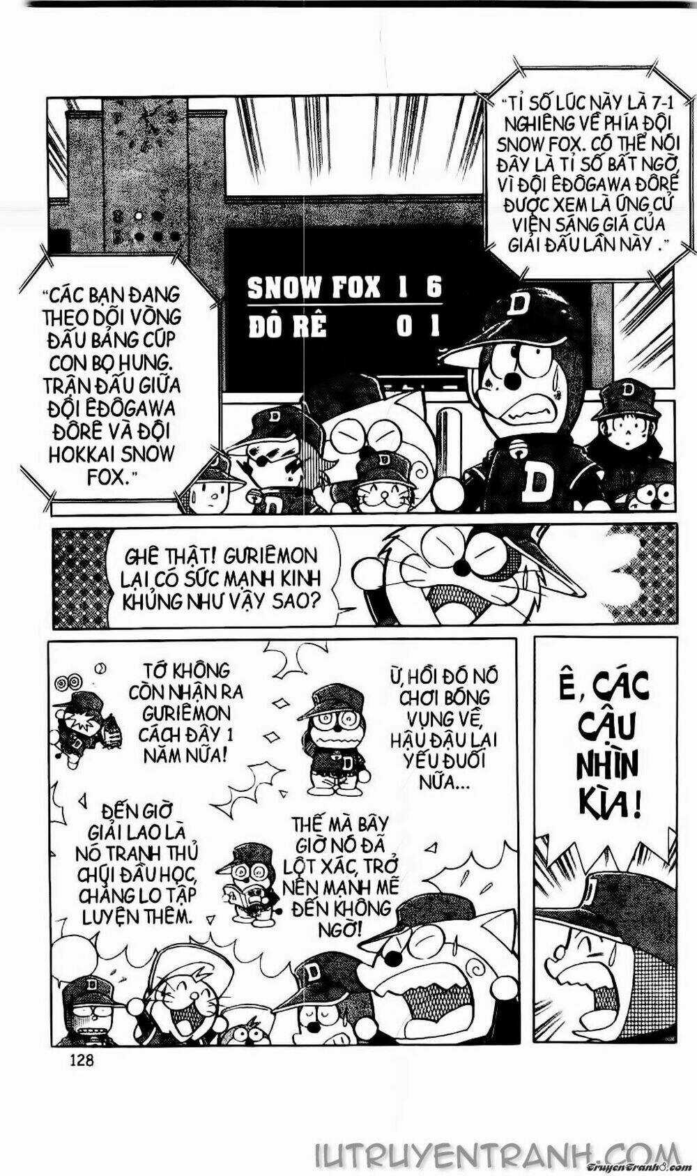 Doraemon Bóng Chày Chapter 38 trang 3