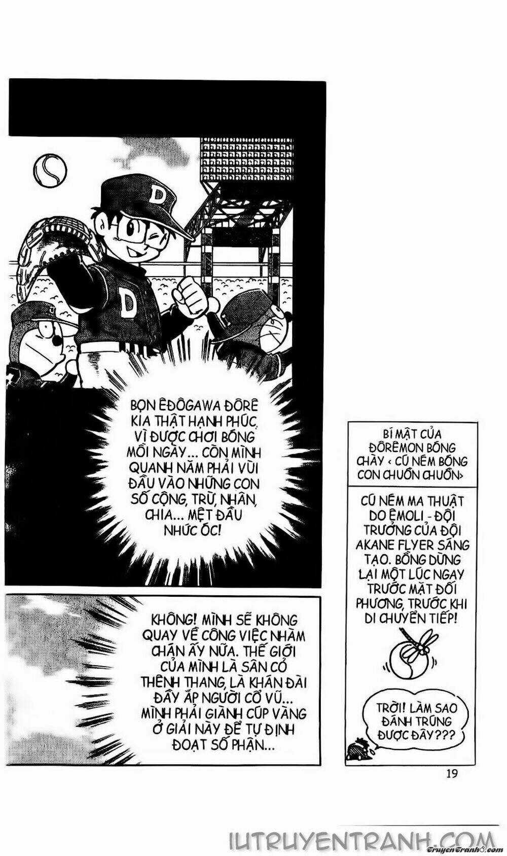 Doraemon Bóng Chày Chapter 40 trang 12
