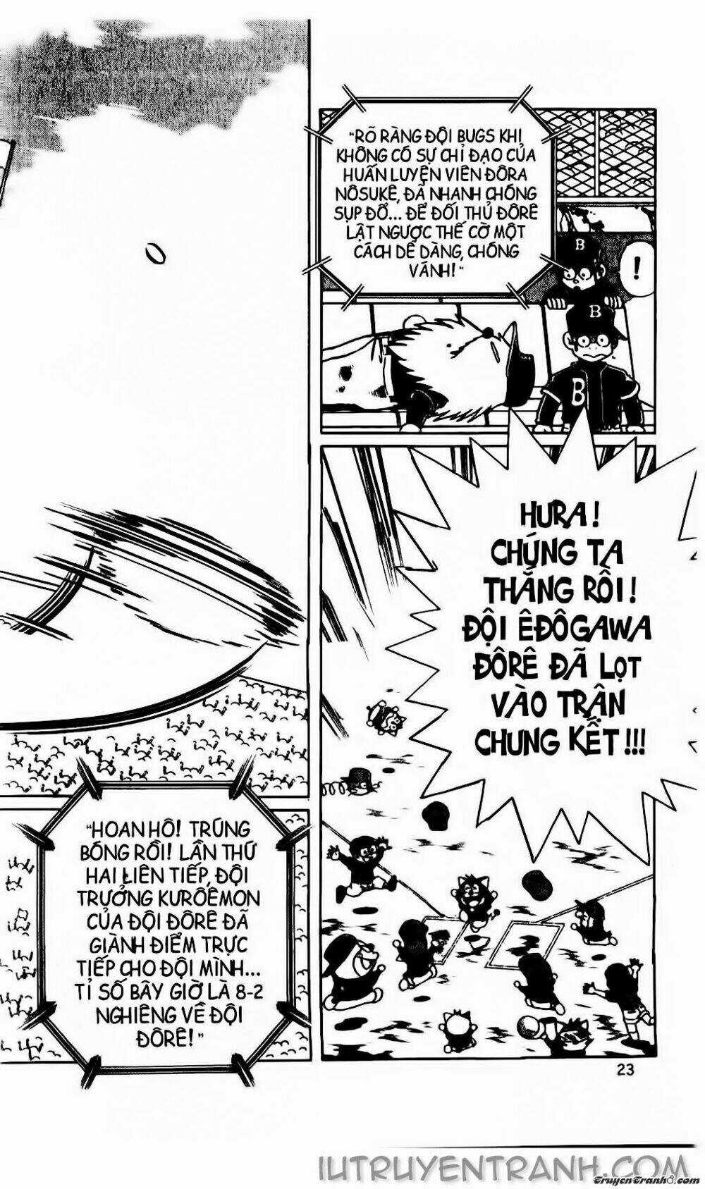 Doraemon Bóng Chày Chapter 40 trang 16