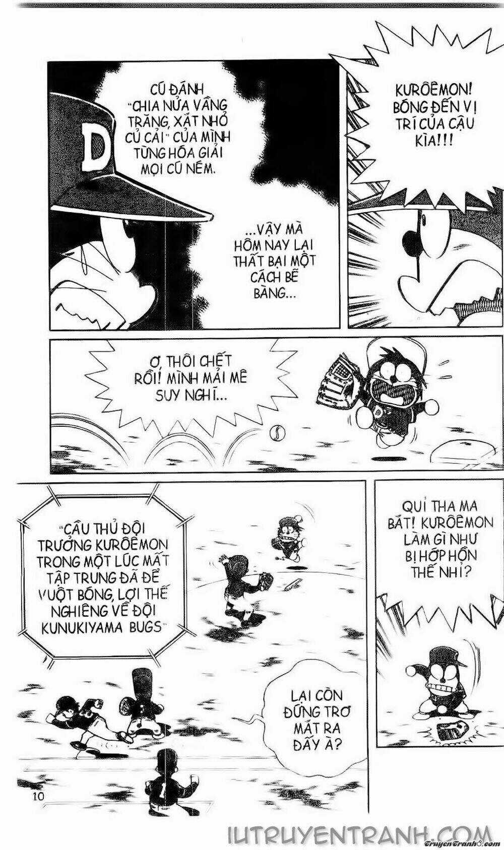 Doraemon Bóng Chày Chapter 40 trang 2