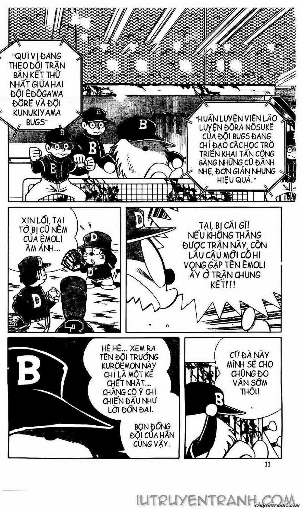 Doraemon Bóng Chày Chapter 40 trang 4