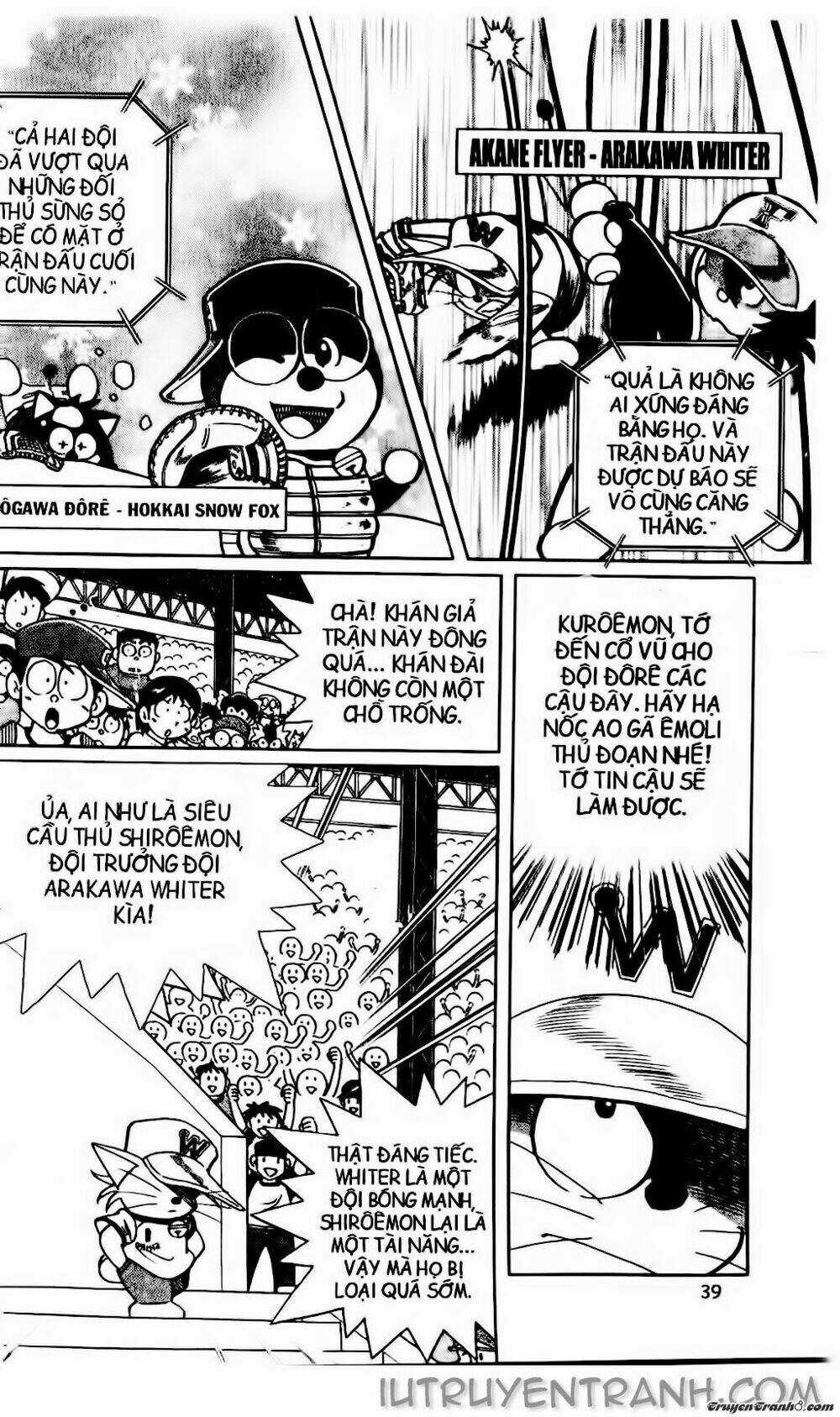Doraemon Bóng Chày Chapter 41 trang 2