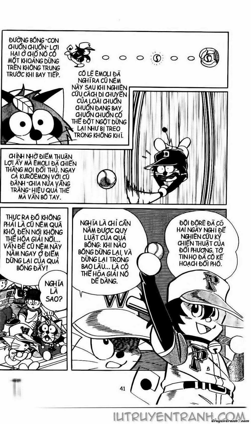 Doraemon Bóng Chày Chapter 41 trang 4