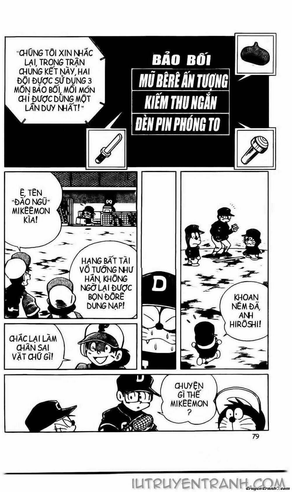 Doraemon Bóng Chày Chapter 42 trang 13