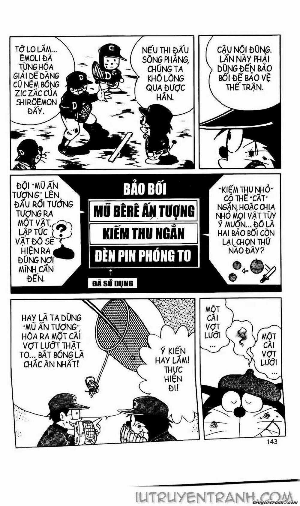 Doraemon Bóng Chày Chapter 44 trang 19